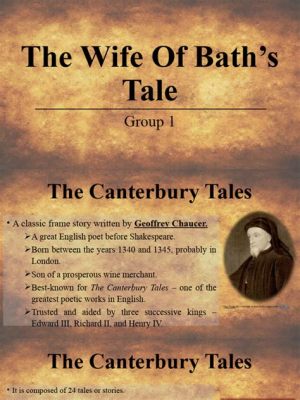  “The Wife of Bath’s Tale” - Eine Geschichte von Macht, Ehe und etwas Schimpfwortgehabe!